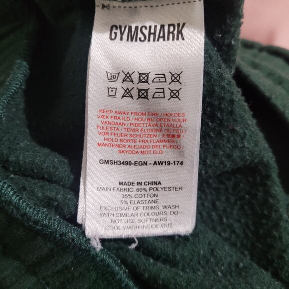 🏋️‍♂️ Gymshark Men's Green Athletic Shorts Size M Training Gym  Streetwear Fit - Picture 7 of 7